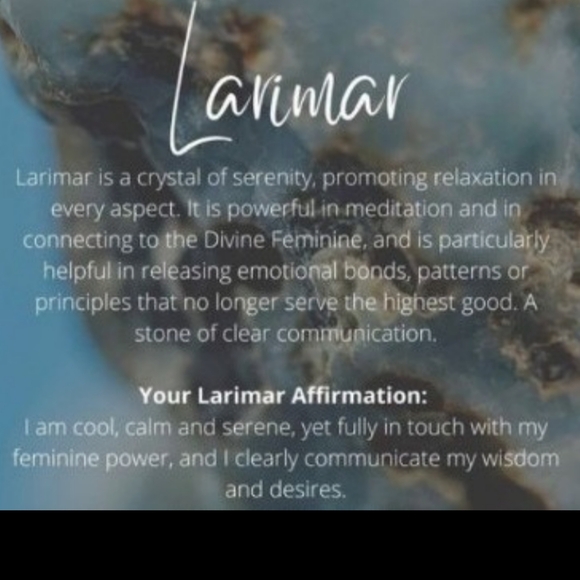 Larimar Gemstone 925 Silver Plated Handmade Adjustable Bangle Bracelet - Picture 5 of 5